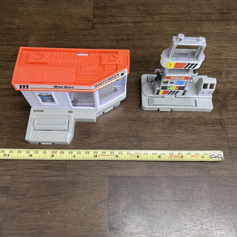Matchbox Action Drivers Fuel Station Playset Parts Mini Mart Gas Station Pump - Picture 6 of 7